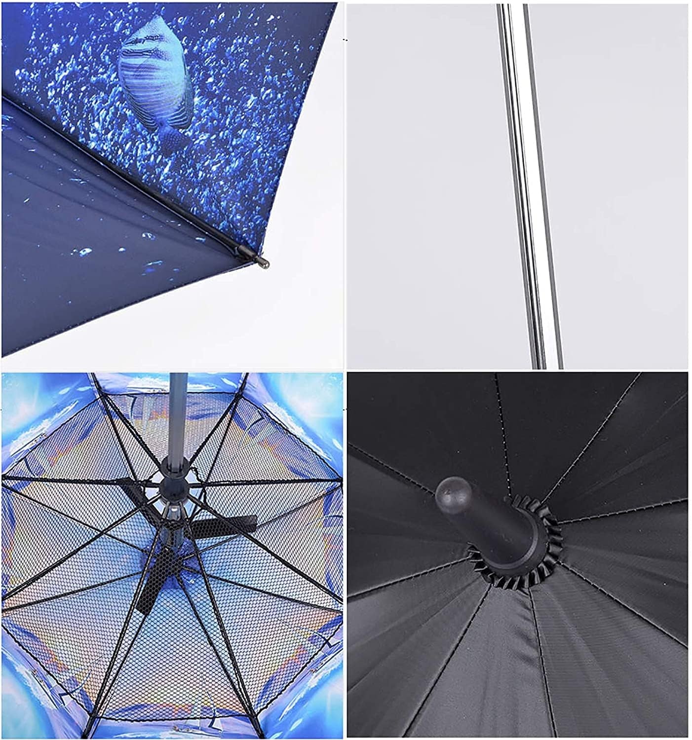 Sun Umbrella,Uv-Protection Umbrella with Spray and Fan,Multi-Function Rain Umbrella Ideal for Hot and Sunny Days.